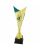Duży Puchar Wędkarski Metalowy 4014 | Złoto-Zielony (49-53,5 cm)