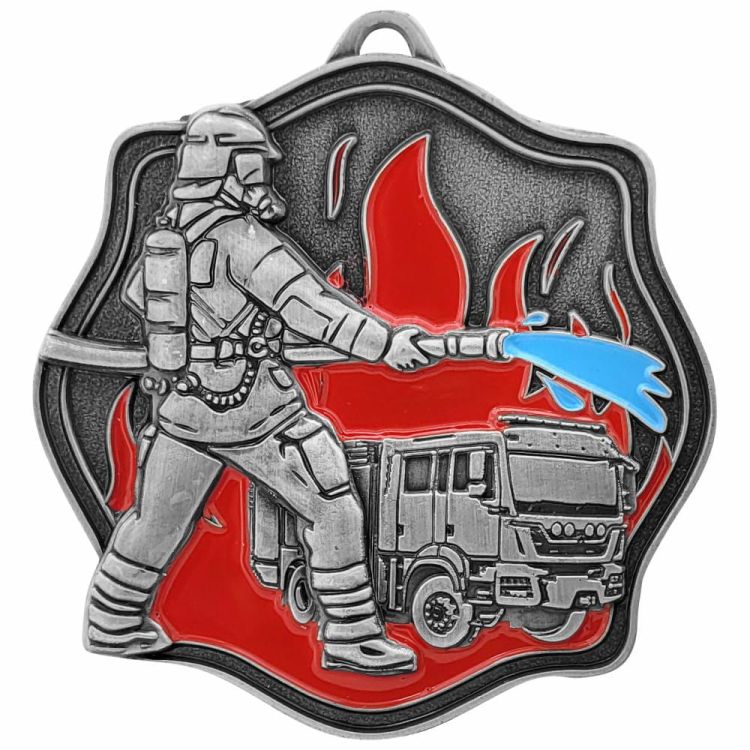 Medal Odlewany Strażak M108/S