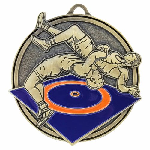 Medal Odlewany Zapasy M107/Z