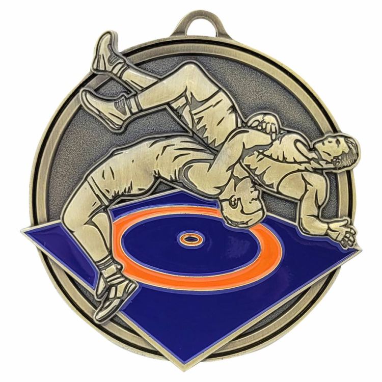 Medal Odlewany Zapasy M107/Z