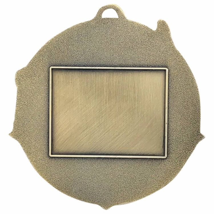 Medal Odlewany Zapasy M107 - TYŁ