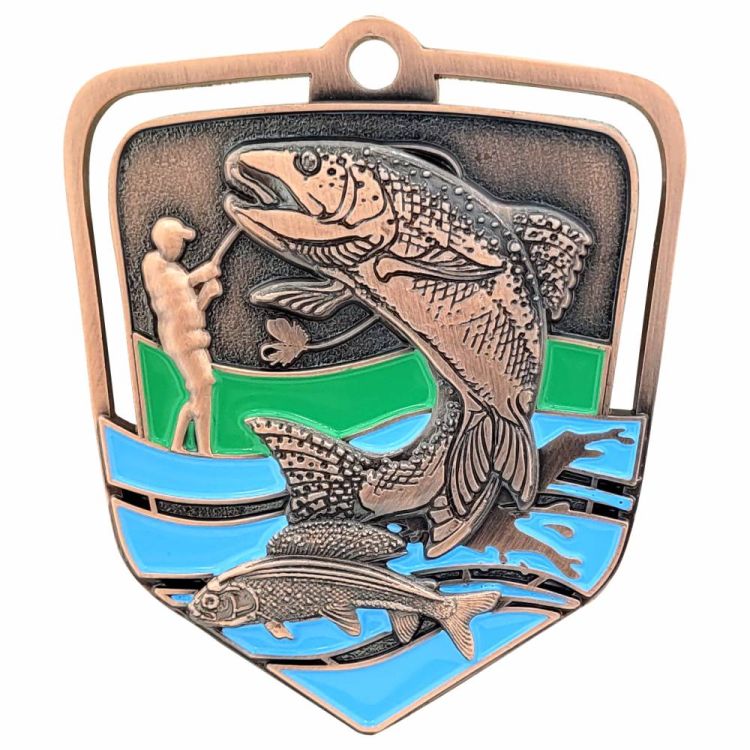 Medal Odlewany Wędkarstwo M103/B