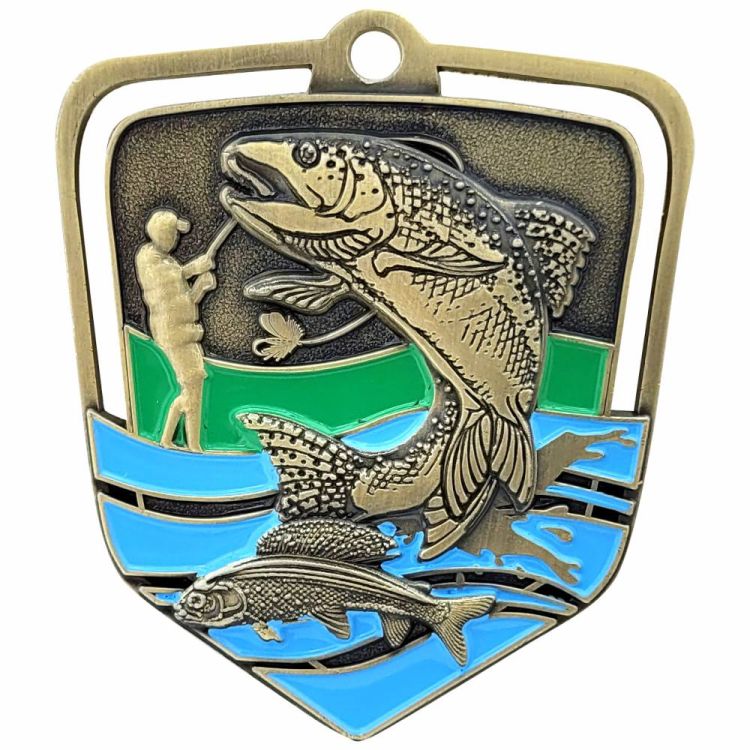 Medal Odlewany Wędkarstwo M103/Z