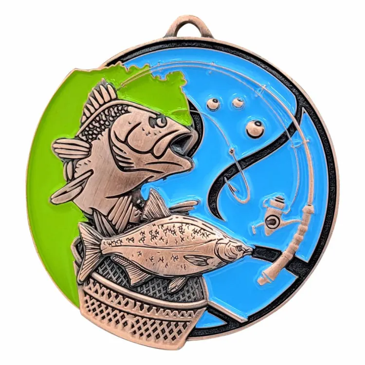 Medal Odlewany Wędkarstwo M102/B