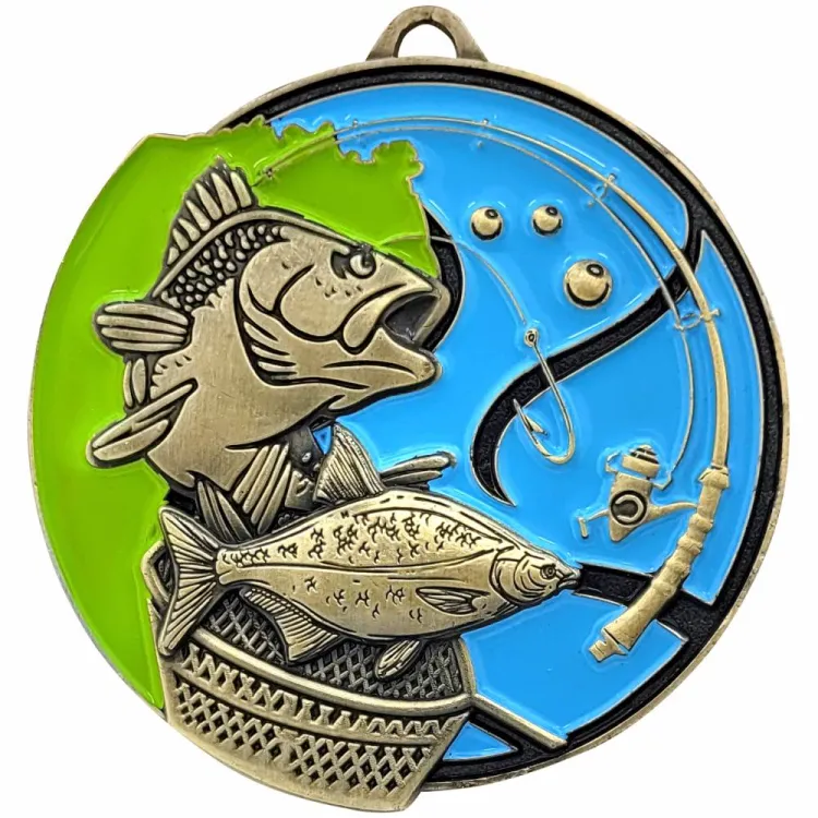 Medal Odlewany Wędkarstwo M102/Z