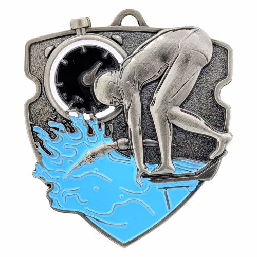 Medal Odlewany Pływanie M100/S
