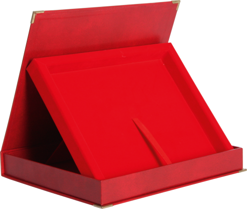 Etui Poziome Czerwone BTY/R na Dyplom | 4 Rozmiary