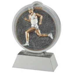 Gotowa figurka - Emblemat FG030 z postumentem FG500 - Bieganie