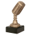Statuetka Odlewana Mikrofon Retro 17 cm RFST2079