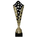 Puchar metalowy złoto - czarny - 3157