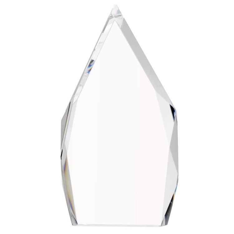 Kryształowa statuetka podziękowanie za współpracę w etui