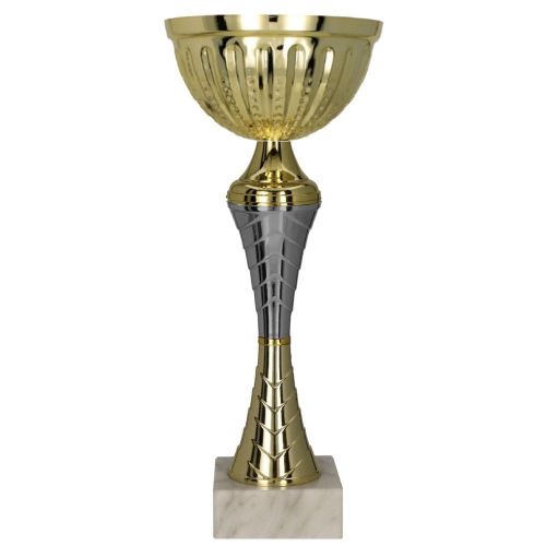 Puchar Metalowy Złoto-Srebrny 9271 – z Przykrywką lub Bez
