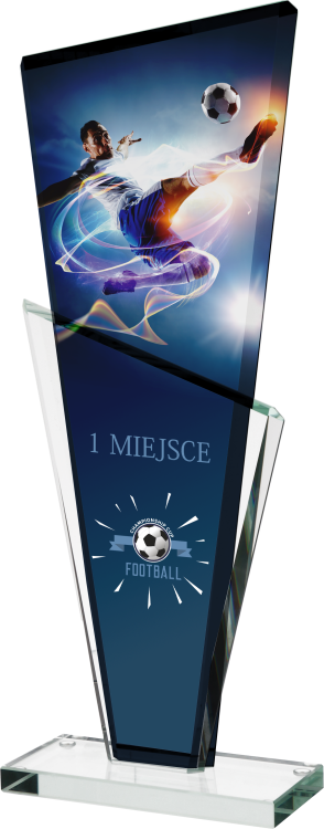Prestiżowa statuetka ze szkła na mistrzostwa i turnieje sportowe Gs811