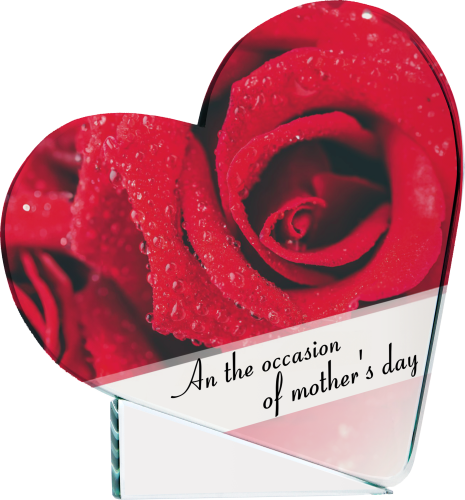 Nagroda za wielkie serce statuetka z pełnokolorowym nadrukiem G046