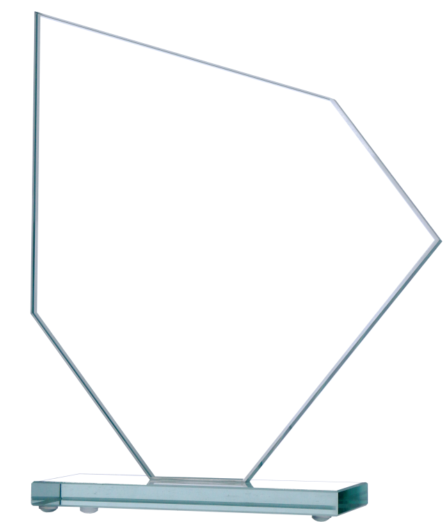 Pamiątkowa statuetka ze szkła na wielki jubileusz firmy GS812-21