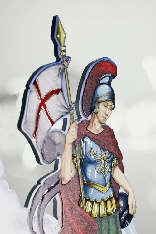 statuetka florian - zbliżenie