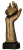 Statuetka Odlewana Serce na Dłoni RFST3040/BR 25 cm | Podziękowanie
