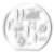 Okrągła Statuetka Akrylowa 2cm AC004 z grawerem