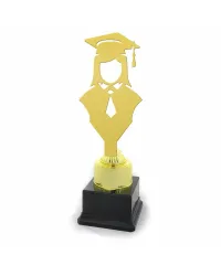  STATUETKA METALOWA 4258 - ABSOLWENTKA