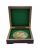 Etui Drewniane na Medal 70mm ETM29 Zielone