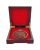 Etui Drewniane na Medal 70mm ETM28 Czerwone