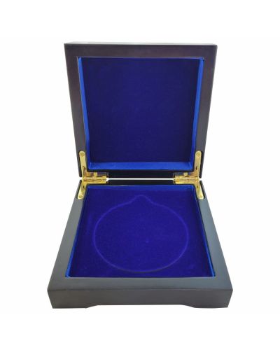 niebieskie opakowanie na medal ETM27