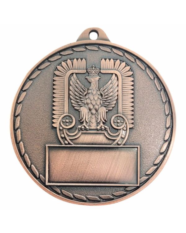 Gruby Medal Wojsko Militaria M129/B-TYŁ