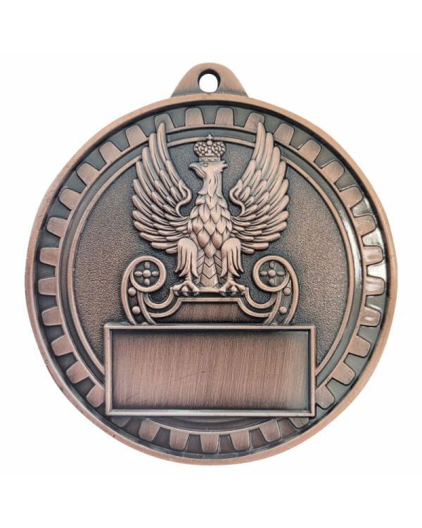 Gruby Medal Wojsko Militaria 70mm M128/B-TYŁ