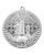 medal szachy srebrny M137/S