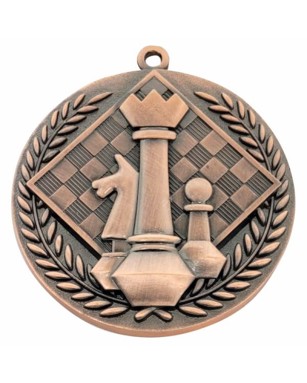 medal szachy brązowy M137/B