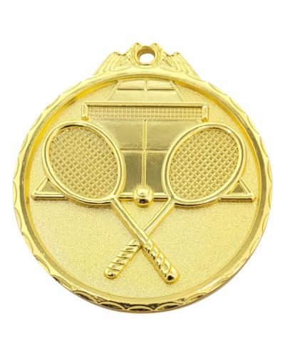 medal tenis ziemny złoty M135/Z