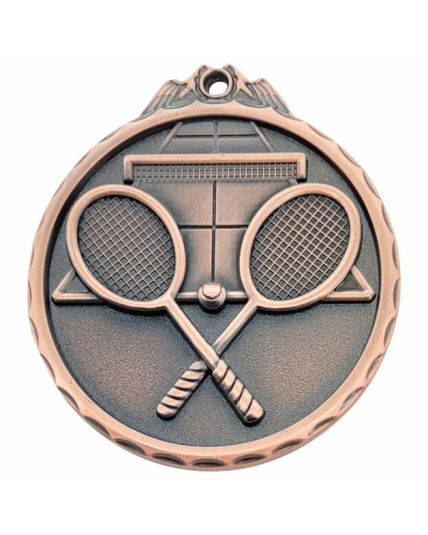 medal tenis ziemny brązowy M135/B