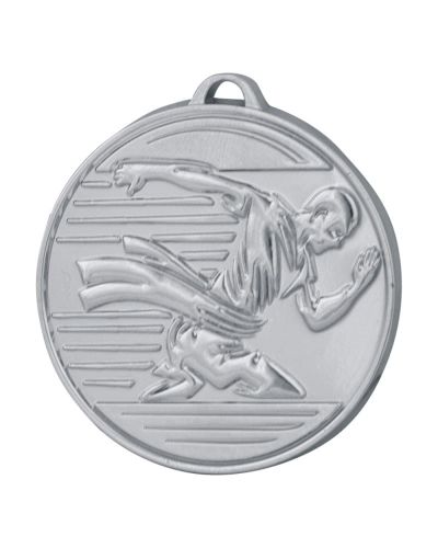medal biegi srebrny M57/S