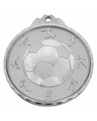 medal piłka nożna srebrny M140/S
