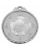 medal piłka nożna srebrny M140/S