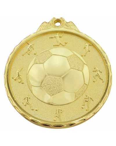 medal piłka nożna złoty M140/Z