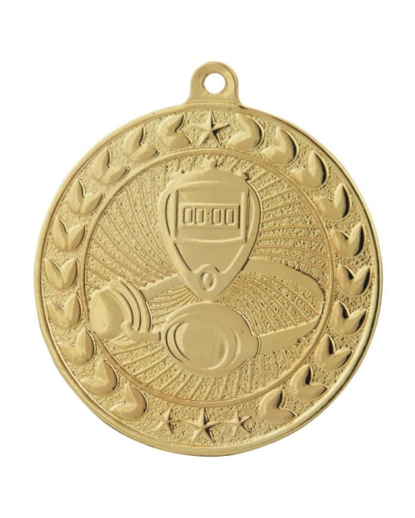 medal pływanie złoty M59/Z