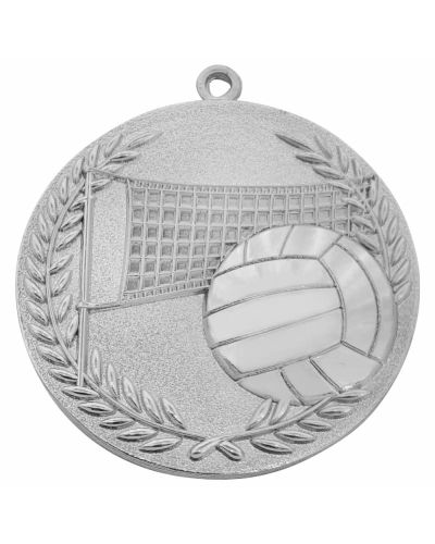 medal siatkówka srebrny M133/S