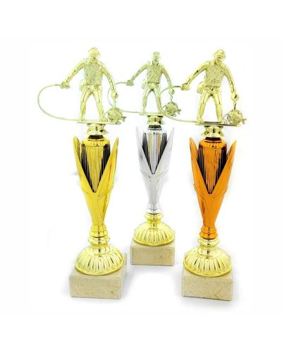 Statuetka Wędkarska Wędkarz 4535 | Złoto Srebro Brąz 30,5cm