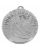 medal ryba srebrny M118/S