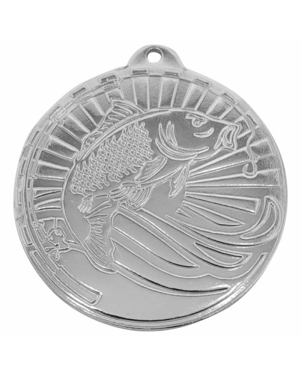 medal ryba srebrny M118/S