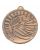 medal ryba brązowy M118/B