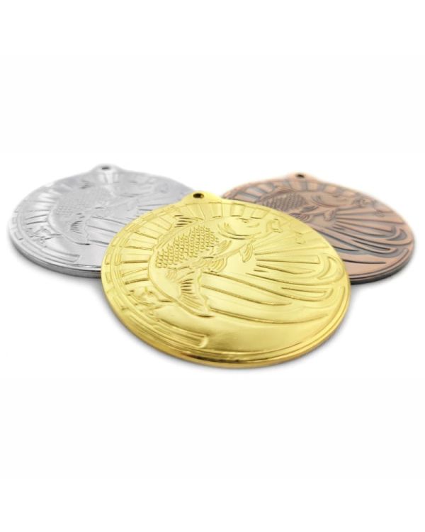 medal ryba M118 - bok