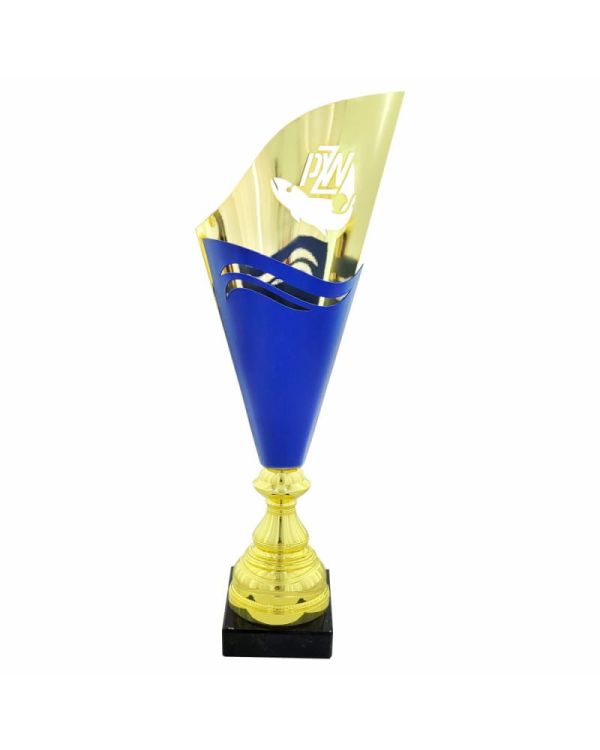 Puchar Wędkarski PZW 4009 | Złoto-Granatowy | 3 Rozmiary (44,0 – 47,5 cm)