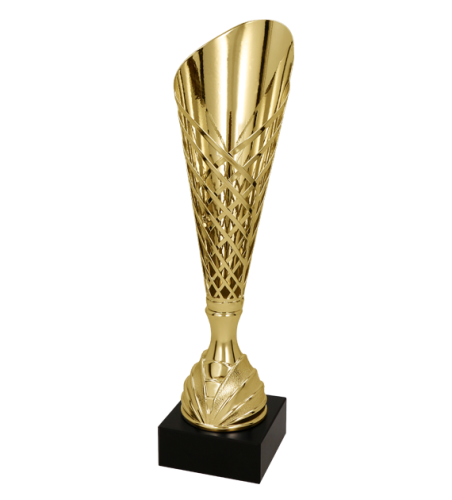 Elegancki puchar metalowy złoty FIBI 4173