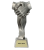 Statuetka Odlewana Srebrna Uścisk Dłoni  - złota tabliczka