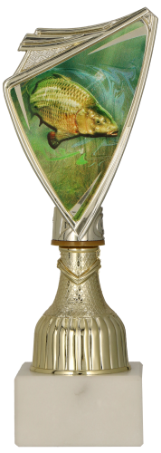 Puchar Crest plastikowy złoty Wędkarstwo 9297/FIS1