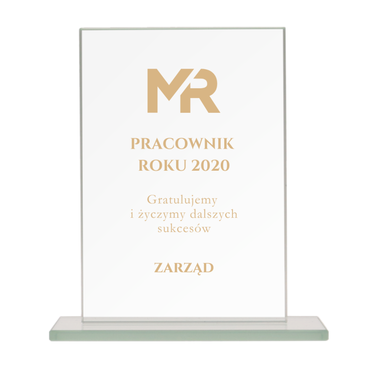 Prestiżowa nagroda na zawody sportowe grawer wypełniony farbą M65