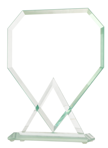 Eleganckie podziękowanie za współpracę szkło w etui G048