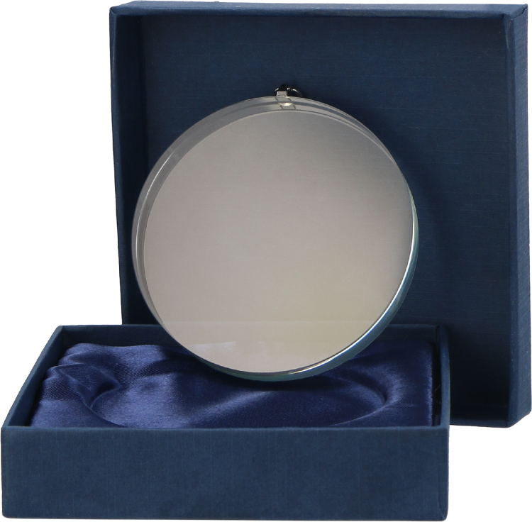 Ekskluzywny, gruby medal szklany GM7010